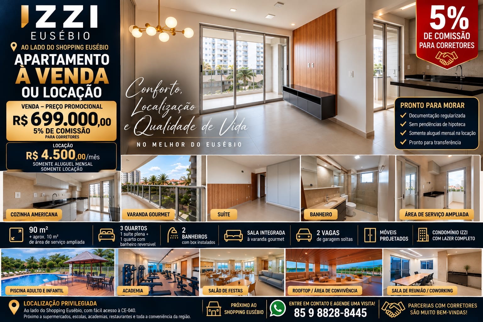✨ RESIDENCIAL IZZI I — EXCLUSIVIDADE GSM